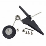 RC Airplane Tail Wheel Assembly 60x25mm D28 /30 Parts Aeromodelling